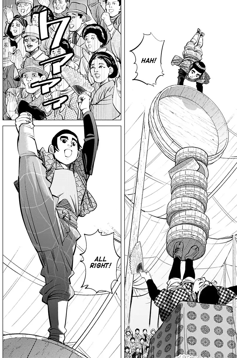 Golden Kamui Chapter 157 page 2 - Chapter 157: The Great Circus on Karafuto Island