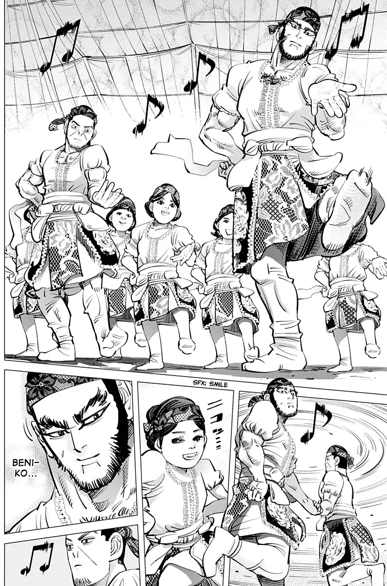 Golden Kamui Chapter 157 page 4 - Chapter 157: The Great Circus on Karafuto Island
