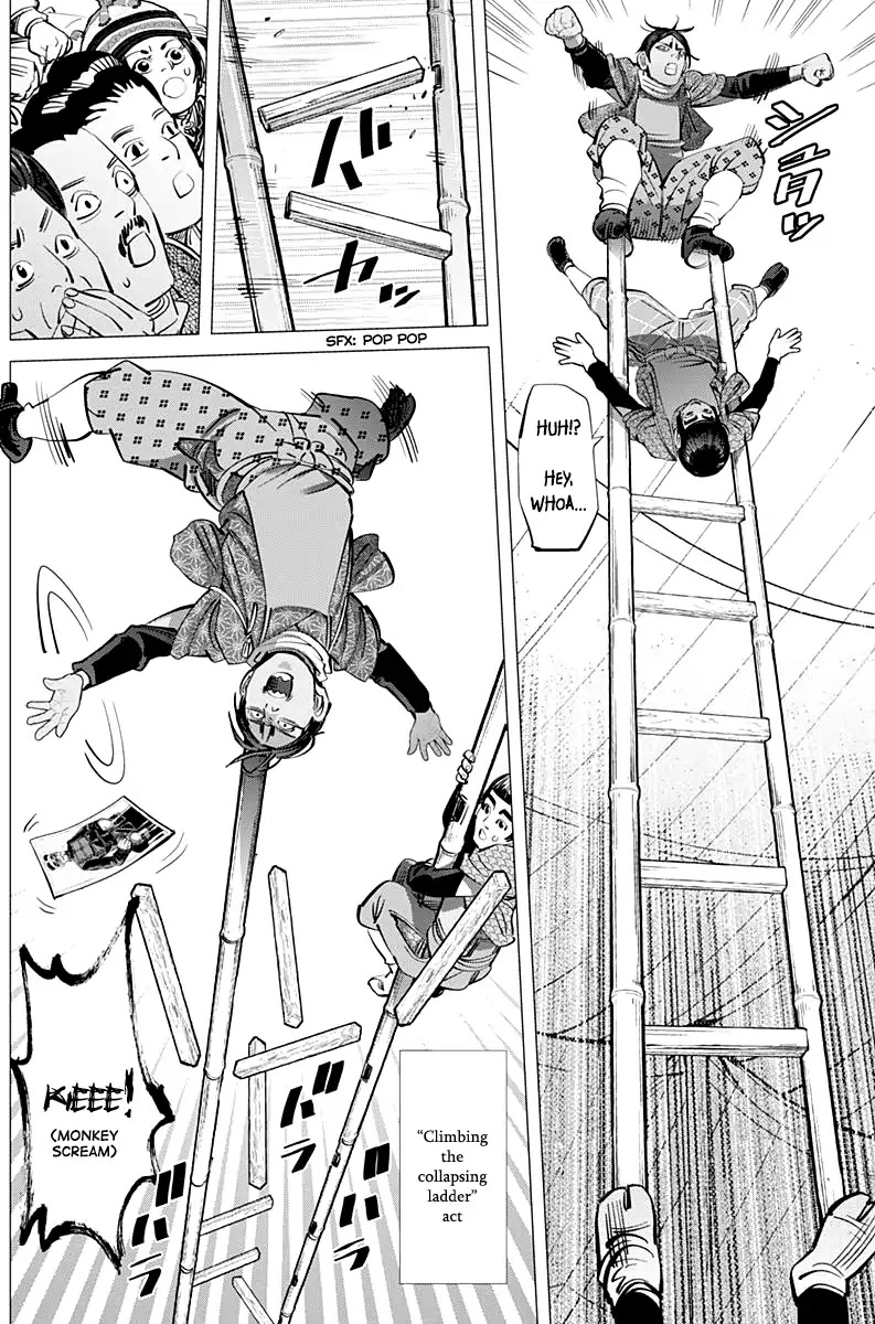 Golden Kamui Chapter 157 page 8 - Chapter 157: The Great Circus on Karafuto Island