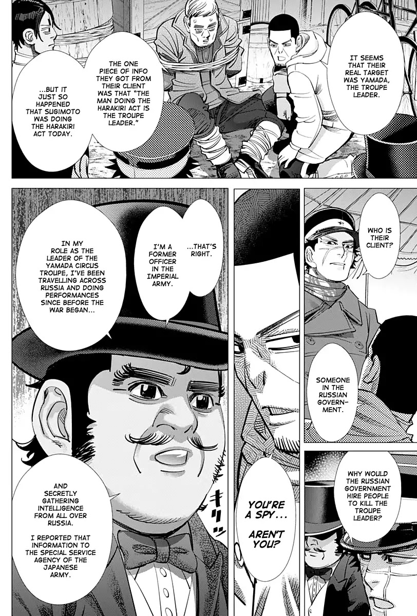 Golden Kamui Chapter 158 page 12 - Chapter 158: Main Event