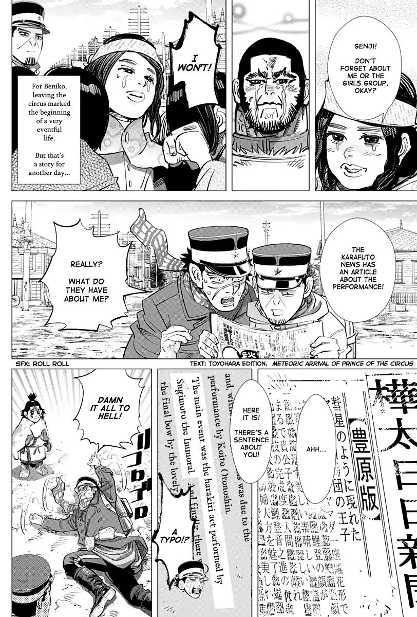 Golden Kamui Chapter 158 page 14 - Chapter 158: Main Event