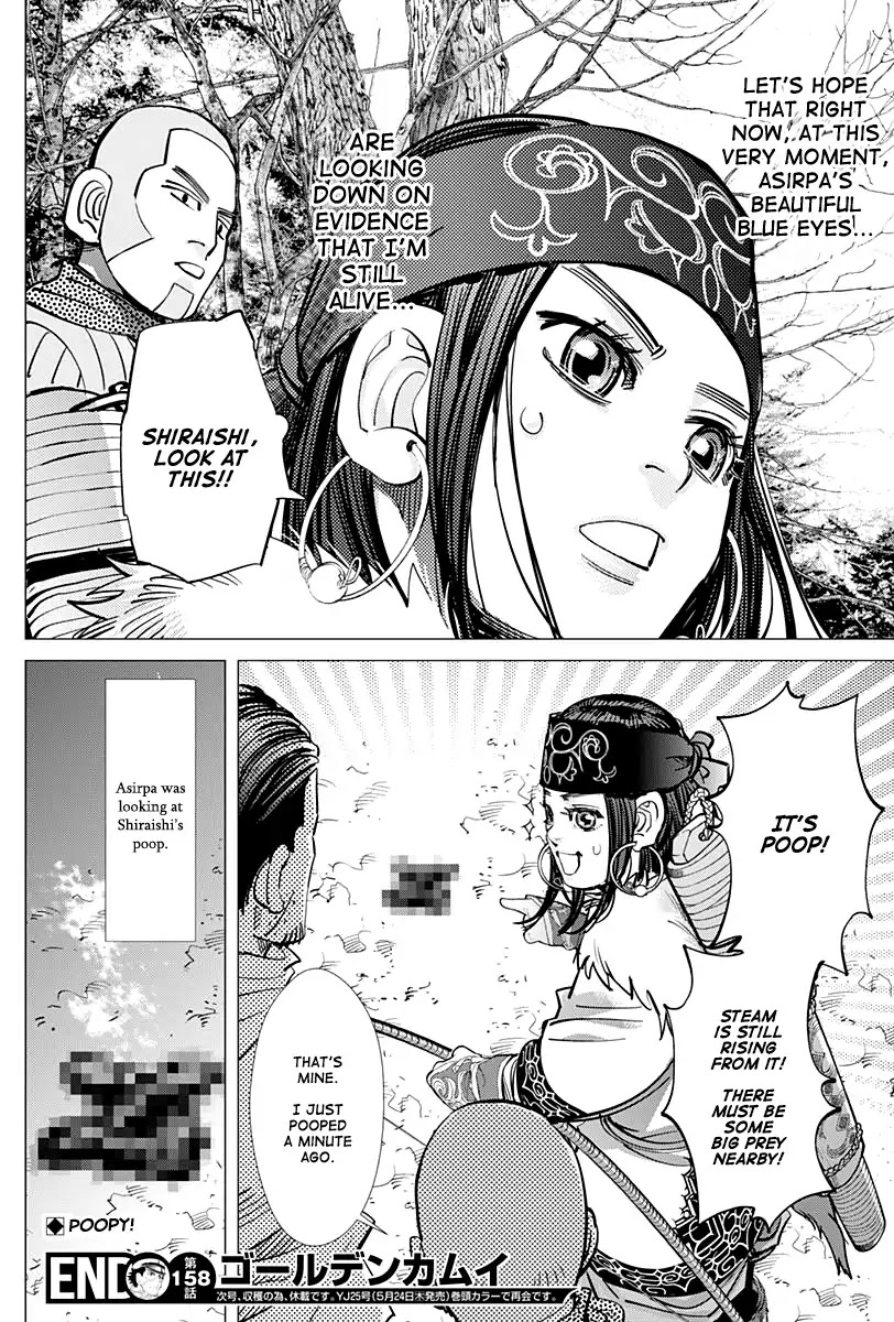 Golden Kamui Chapter 158 page 18 - Chapter 158: Main Event