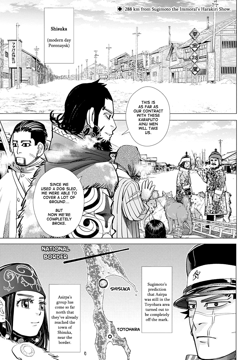 Golden Kamui Chapter 159 page 2 - Chapter 159: The Uilta People