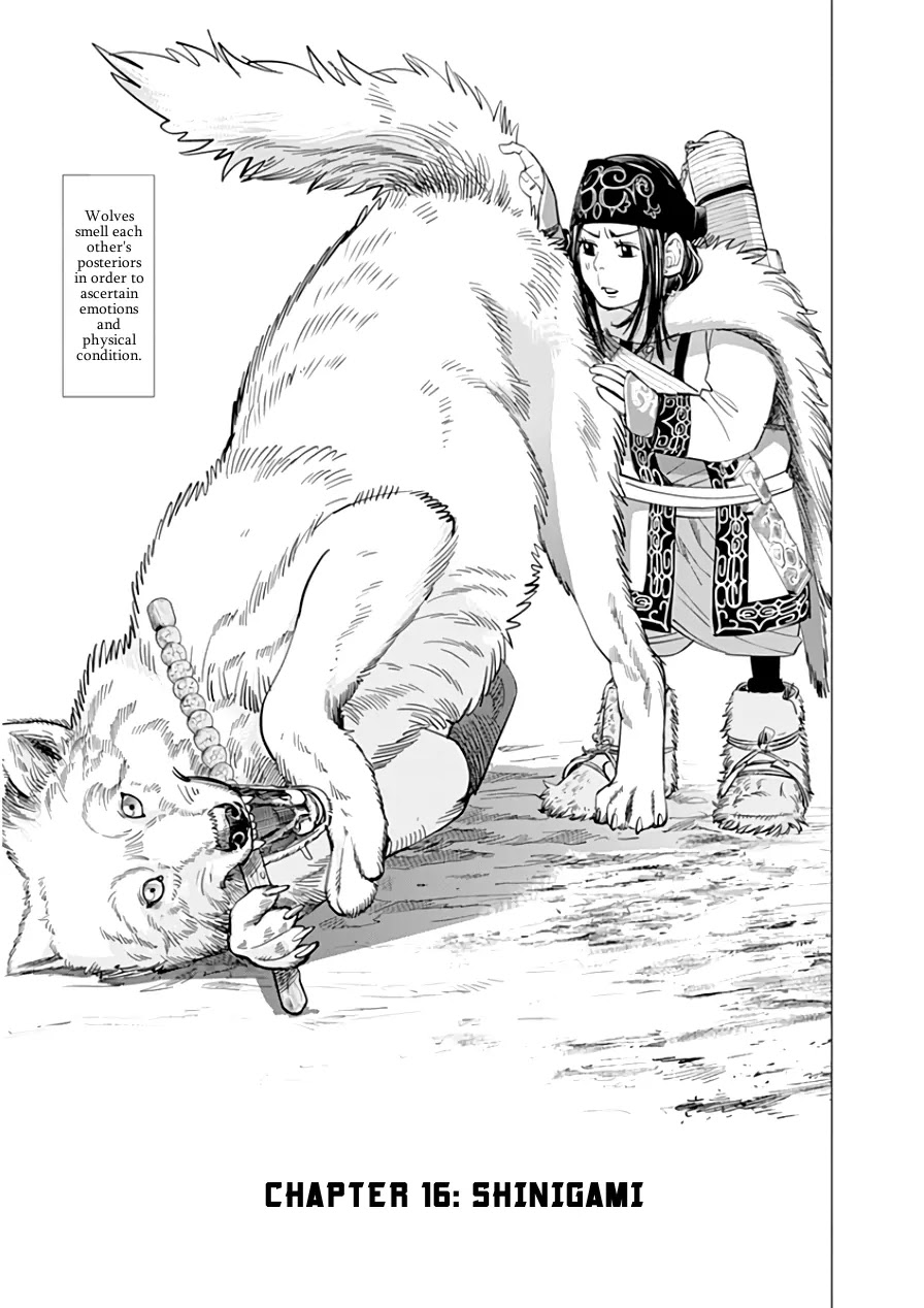 Golden Kamui Chapter 16 page 1 - Chapter 16: Shinigami
