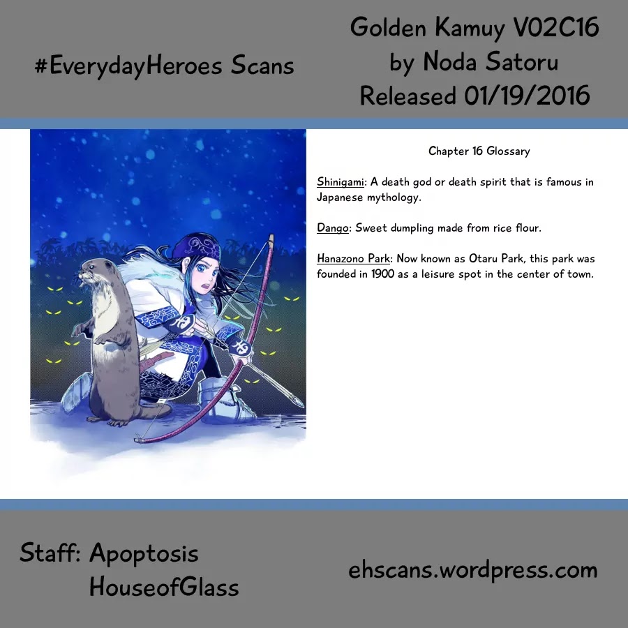 Golden Kamui Chapter 16 page 17 - Chapter 16: Shinigami