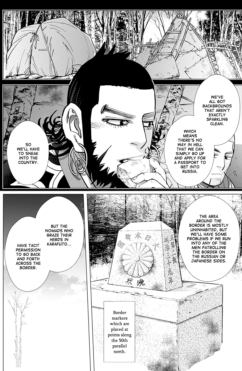 Golden Kamui Chapter 160 page 11 - Chapter 160: National Borders