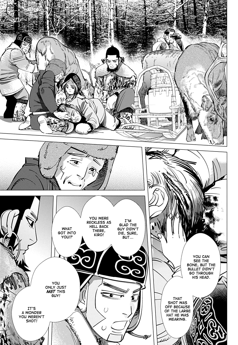 Golden Kamui Chapter 161 page 15 - Chapter 161: Kamuy Renkayne