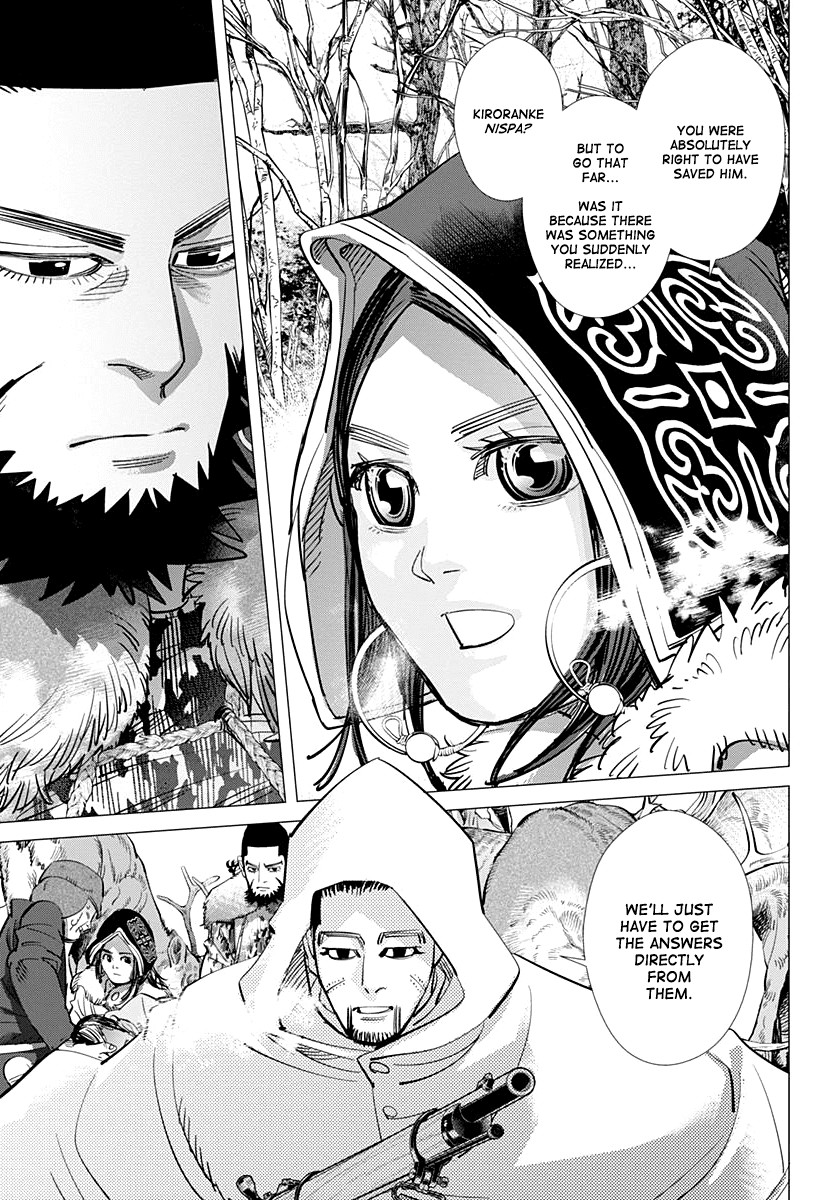 Golden Kamui Chapter 161 page 17 - Chapter 161: Kamuy Renkayne