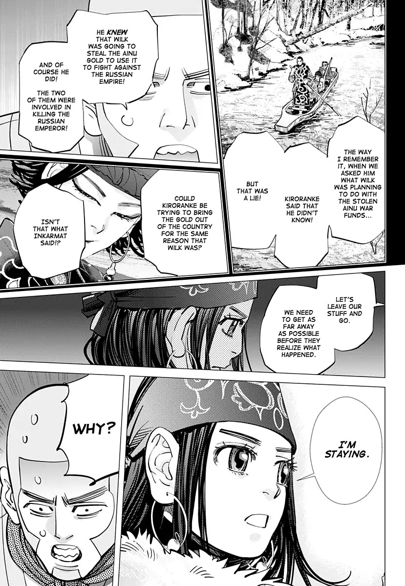 Golden Kamui Chapter 164 page 16 - Chapter 164: Bad Omen