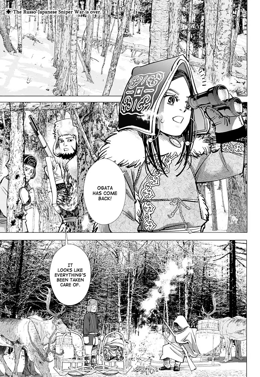 Golden Kamui Chapter 164 page 2 - Chapter 164: Bad Omen
