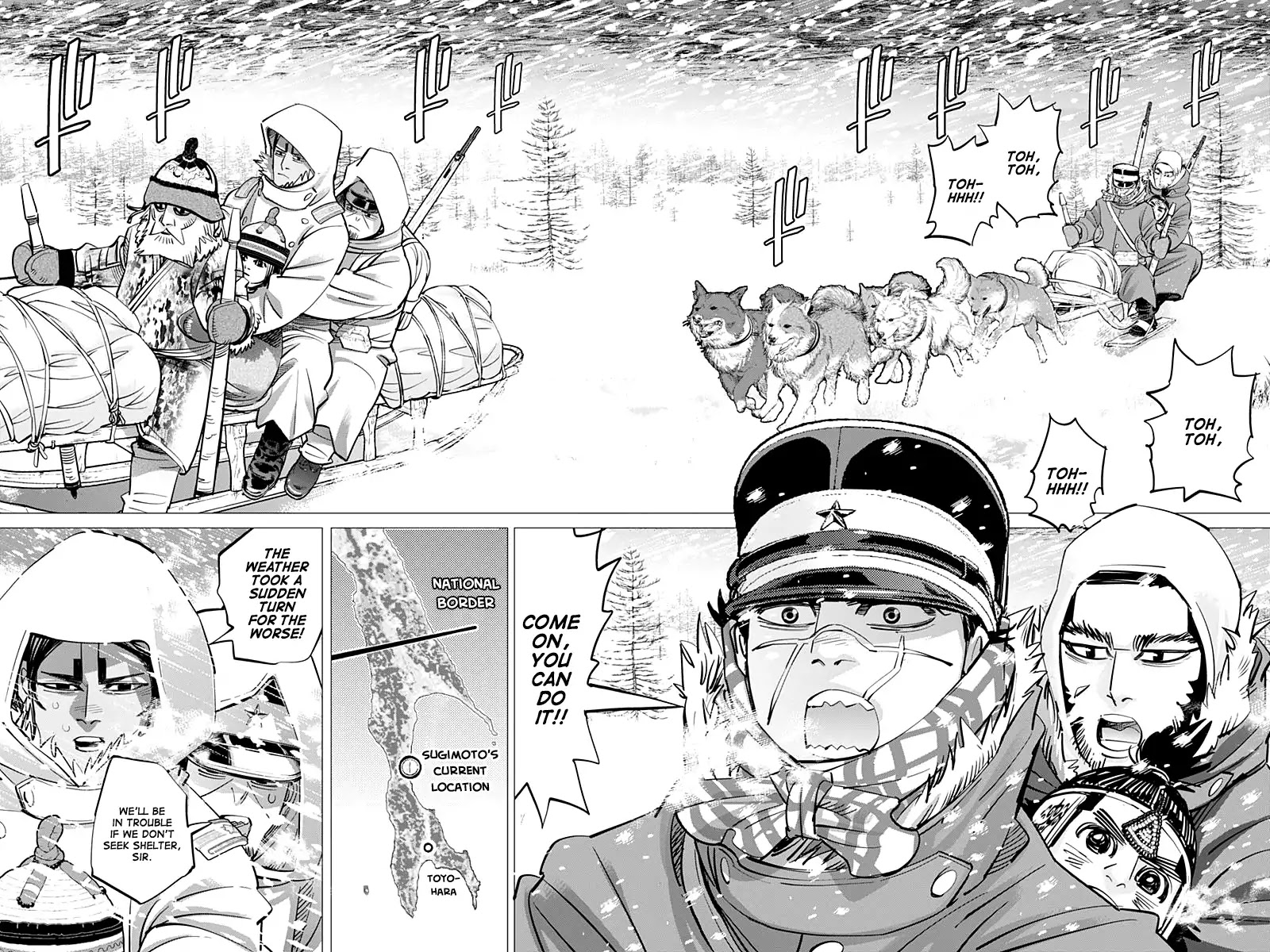 Golden Kamui Chapter 166 page 13 - Chapter 166: Request
