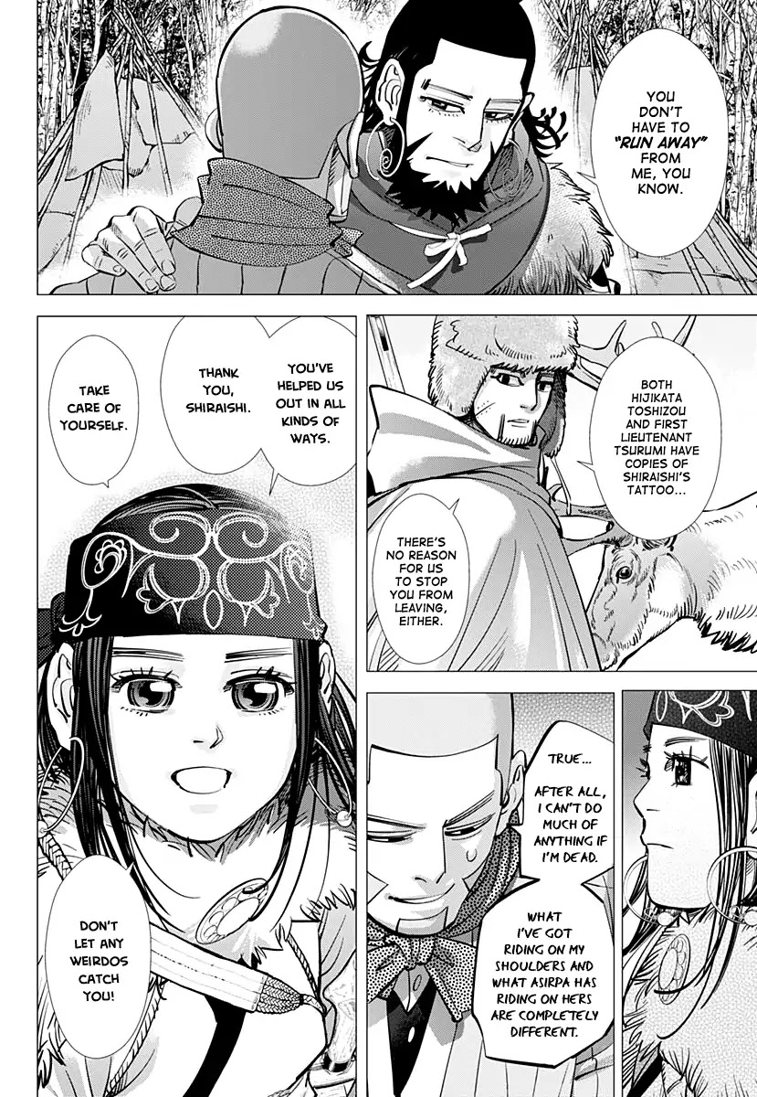 Golden Kamui Chapter 166 page 7 - Chapter 166: Request