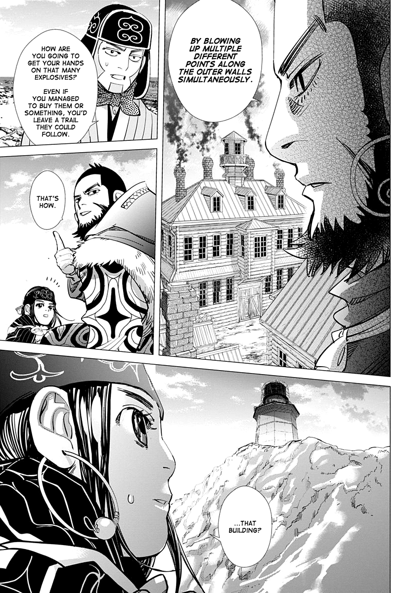 Golden Kamui Chapter 170 page 16 - Chapter 170: The Female Convict at Akou Prison