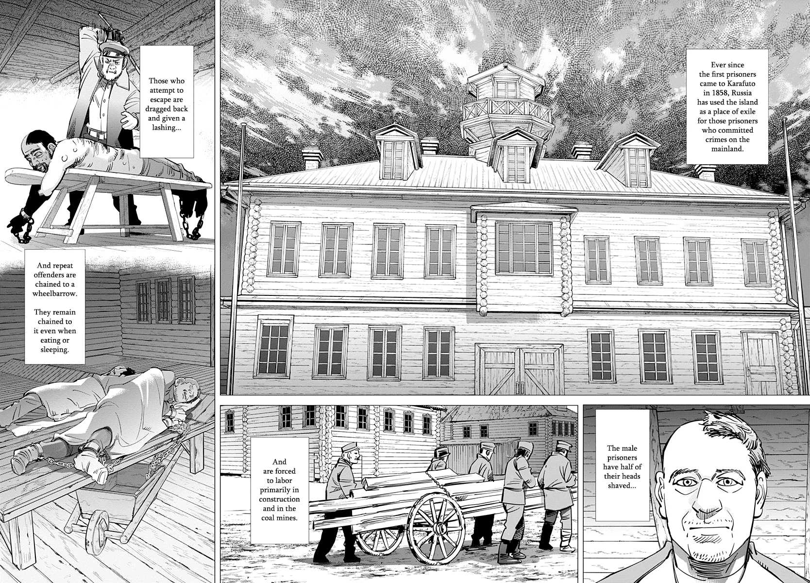 Golden Kamui Chapter 170 page 8 - Chapter 170: The Female Convict at Akou Prison
