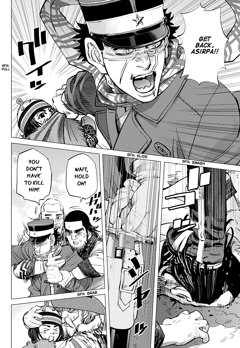 Golden Kamui Chapter 171 page 10 - Chapter 171: Karafuto Ainu Punishment