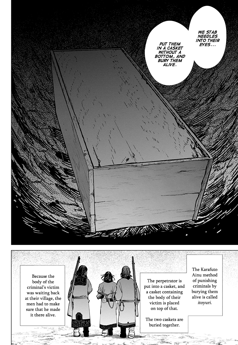 Golden Kamui Chapter 171 page 12 - Chapter 171: Karafuto Ainu Punishment