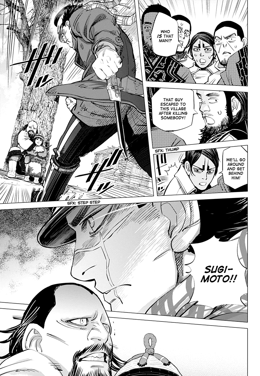 Golden Kamui Chapter 171 page 7 - Chapter 171: Karafuto Ainu Punishment