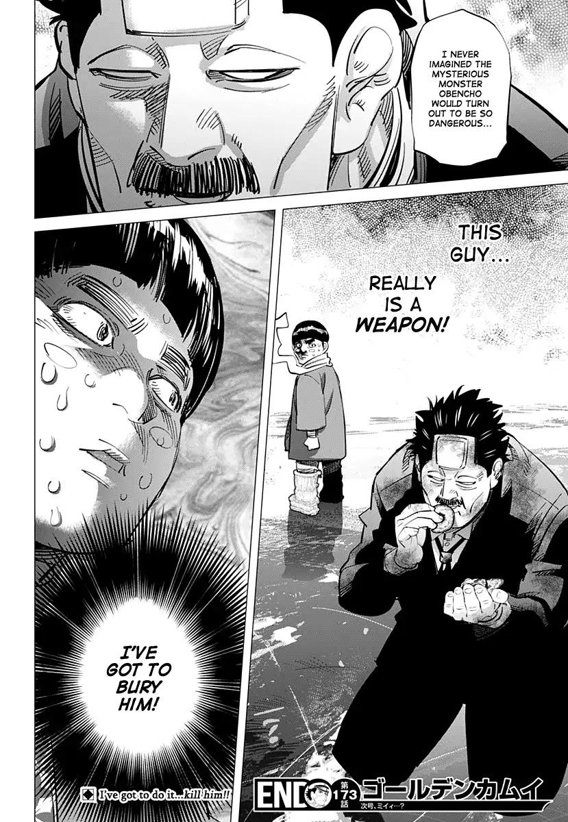 Golden Kamui Chapter 173 page 17 - Chapter 173: My Very Own Monster