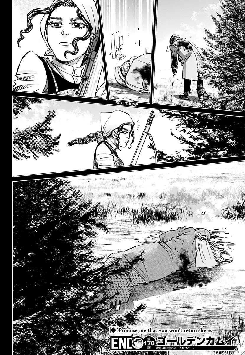 Golden Kamui Chapter 178 page 18 - Chapter 178