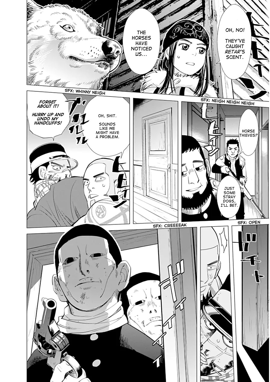 Golden Kamui Chapter 18 page 15 - Chapter 18: Rescue Operation