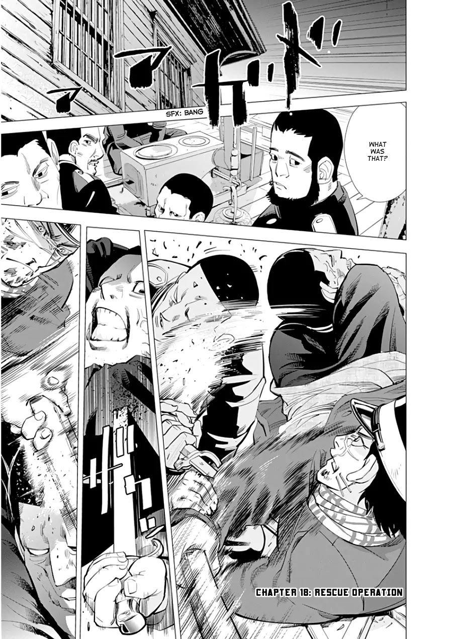 Golden Kamui Chapter 18 page 4 - Chapter 18: Rescue Operation