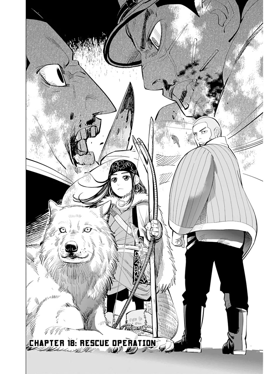 Golden Kamui Chapter 18 page 5 - Chapter 18: Rescue Operation