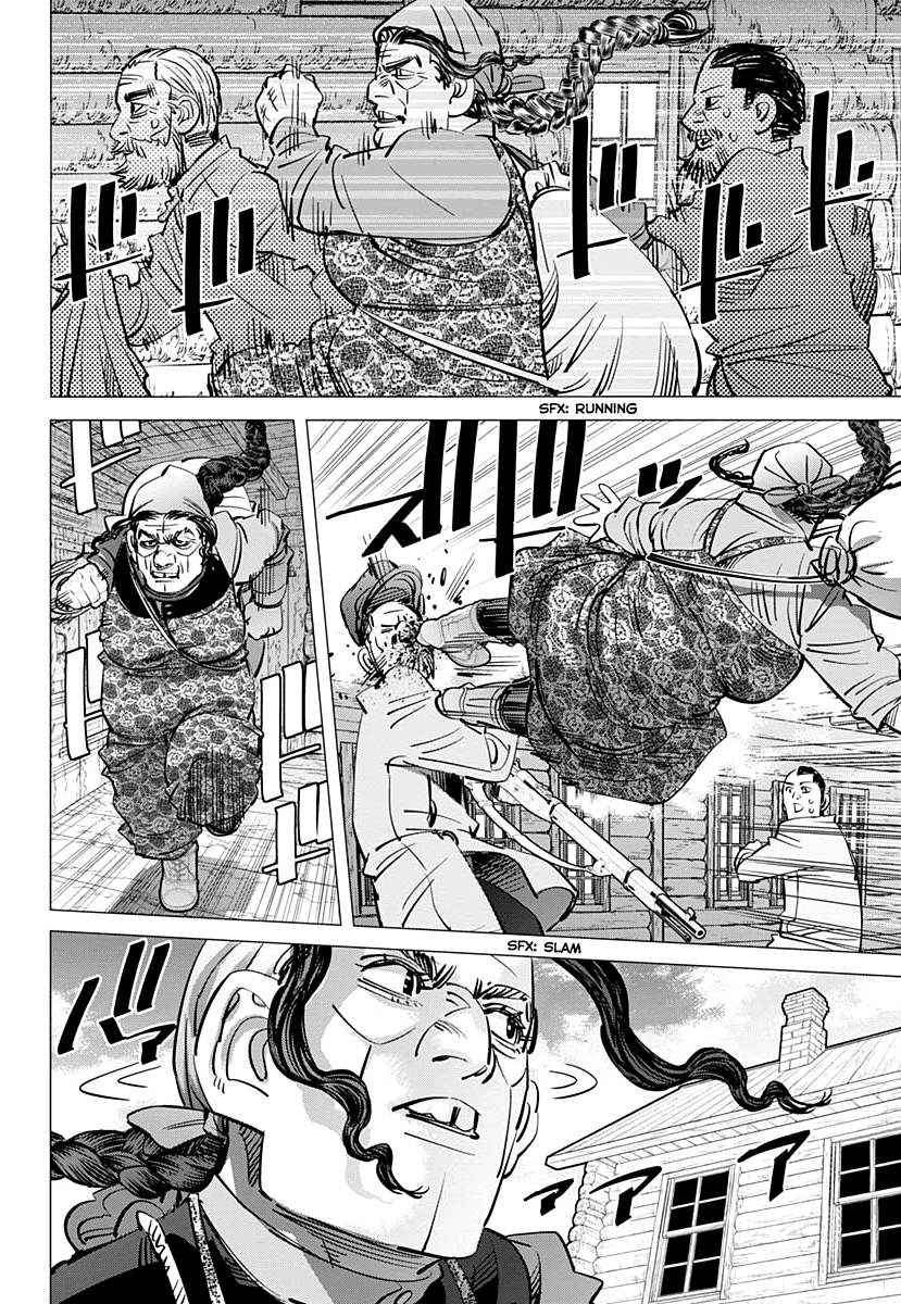 Golden Kamui Chapter 180 page 13 - Chapter 180: Akou Prison Break