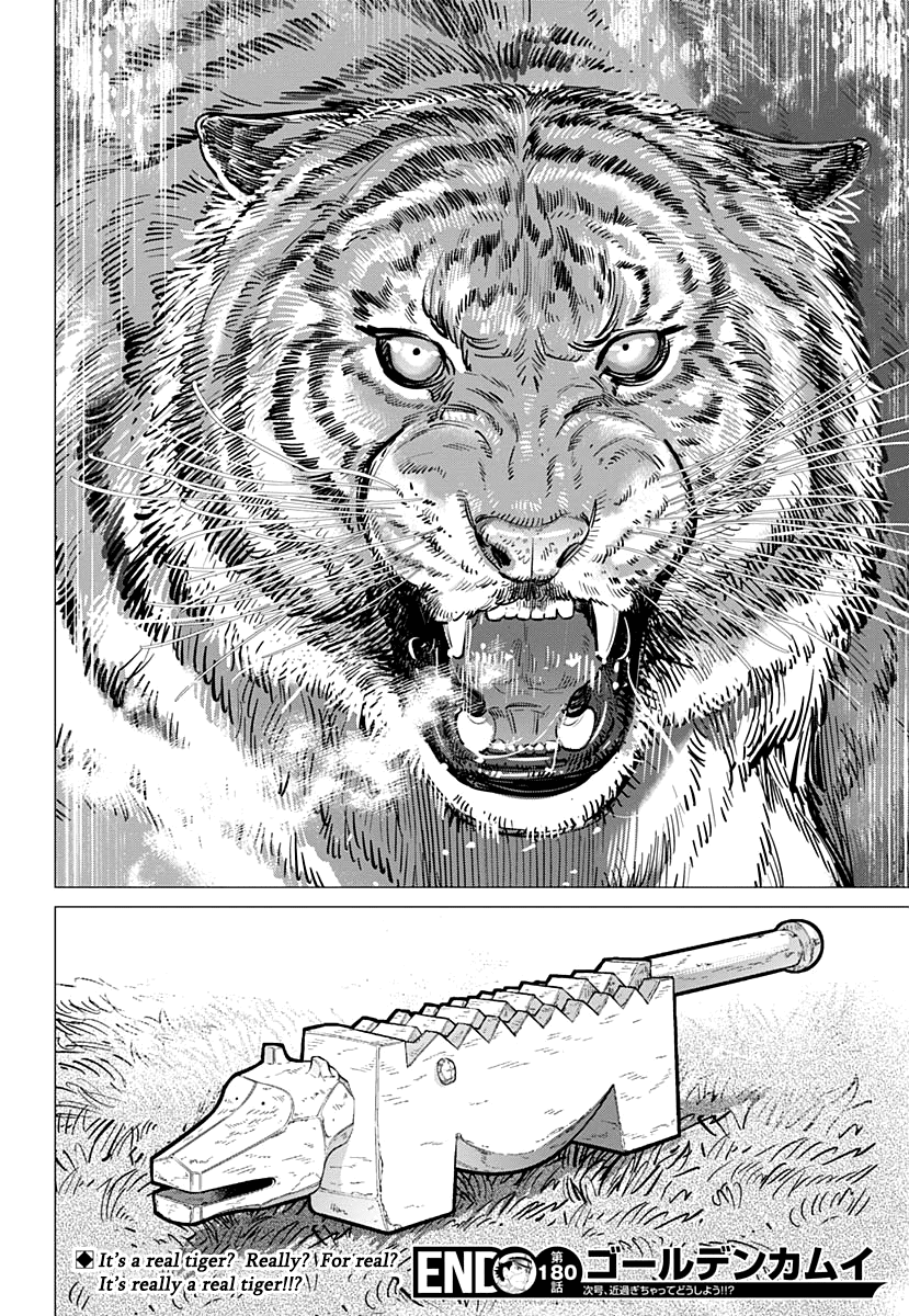 Golden Kamui Chapter 180 page 16 - Chapter 180: Akou Prison Break