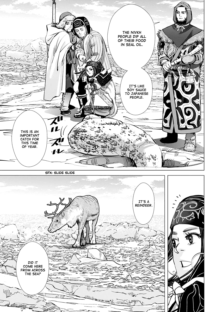 Golden Kamui Chapter 180 page 3 - Chapter 180: Akou Prison Break