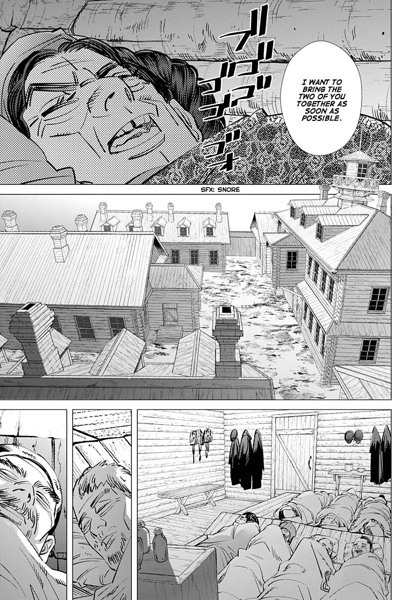 Golden Kamui Chapter 180 page 7 - Chapter 180: Akou Prison Break