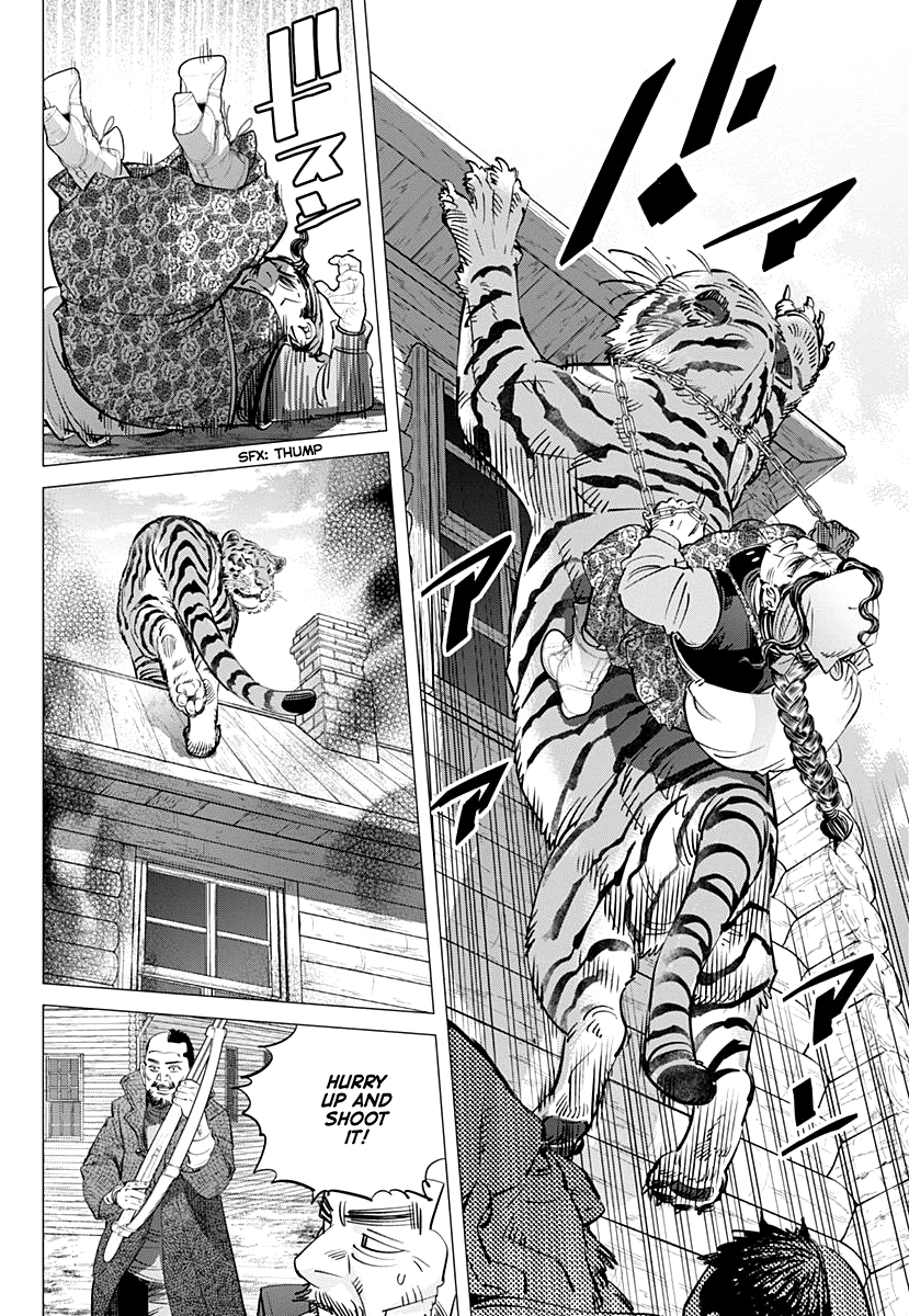 Golden Kamui Chapter 181 page 10 - Chapter 181: Amur Tiger
