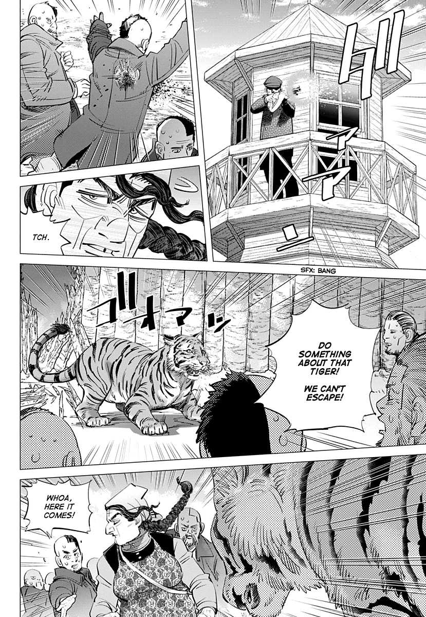 Golden Kamui Chapter 181 page 6 - Chapter 181: Amur Tiger