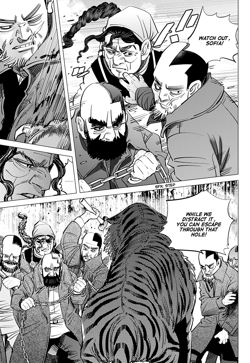 Golden Kamui Chapter 181 page 7 - Chapter 181: Amur Tiger