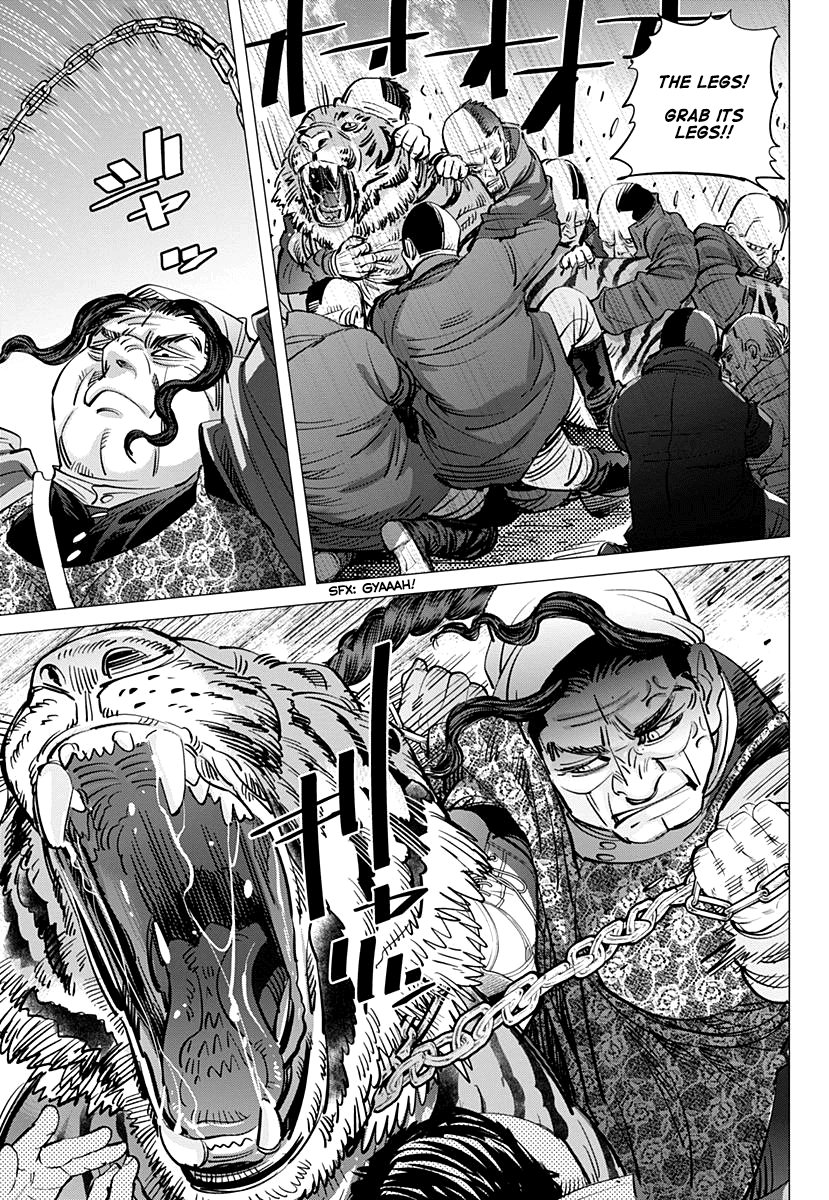 Golden Kamui Chapter 181 page 9 - Chapter 181: Amur Tiger