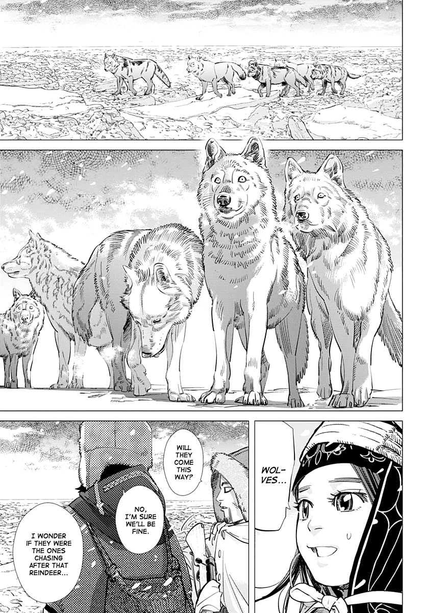 Golden Kamui Chapter 183 page 3 - Chapter 183: To Catch Up to the Wolves