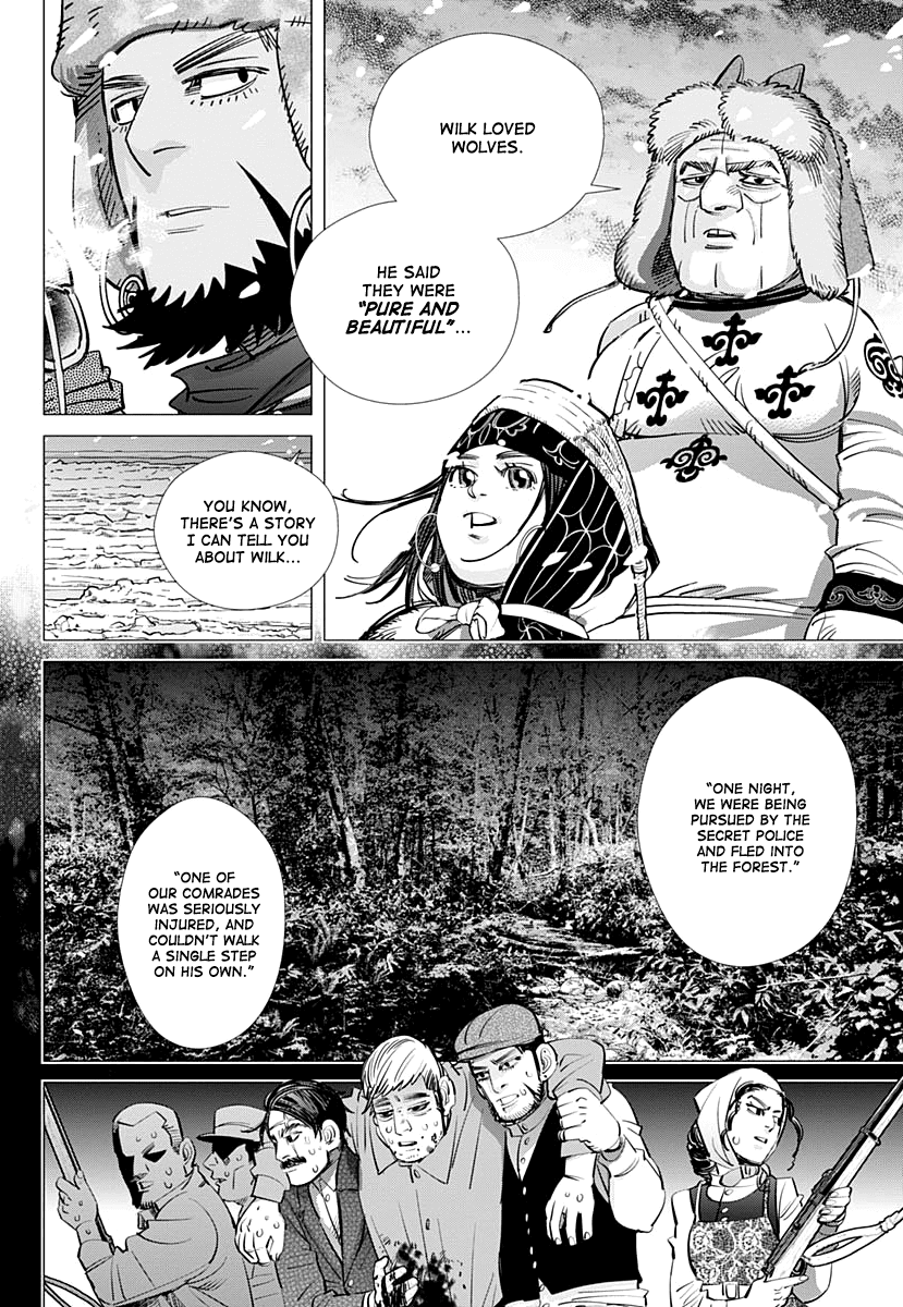 Golden Kamui Chapter 183 page 4 - Chapter 183: To Catch Up to the Wolves