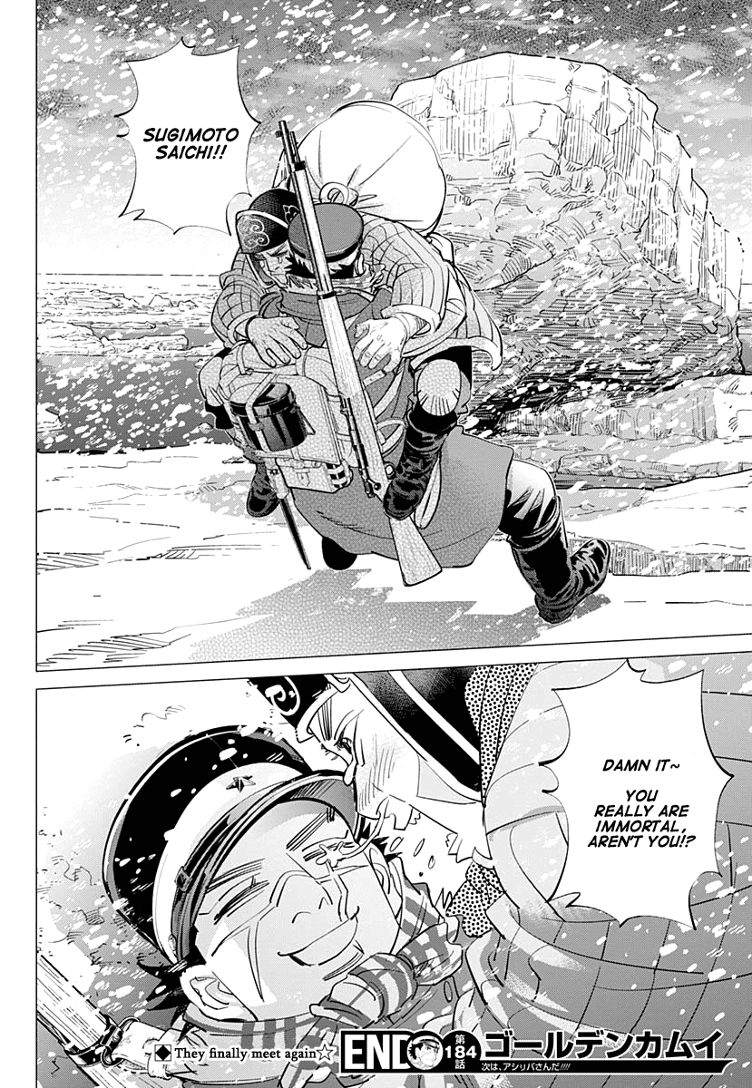 Golden Kamui Chapter 184 page 17 - Chapter 184: Field of Drift Ice