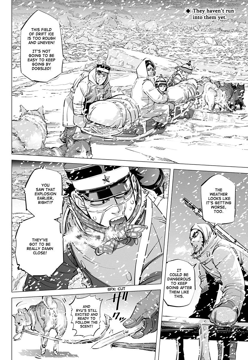 Golden Kamui Chapter 184 page 2 - Chapter 184: Field of Drift Ice