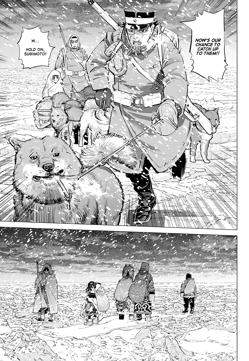 Golden Kamui Chapter 184 page 3 - Chapter 184: Field of Drift Ice