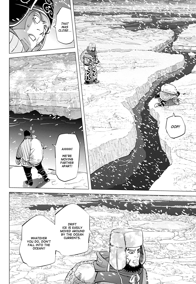 Golden Kamui Chapter 184 page 8 - Chapter 184: Field of Drift Ice