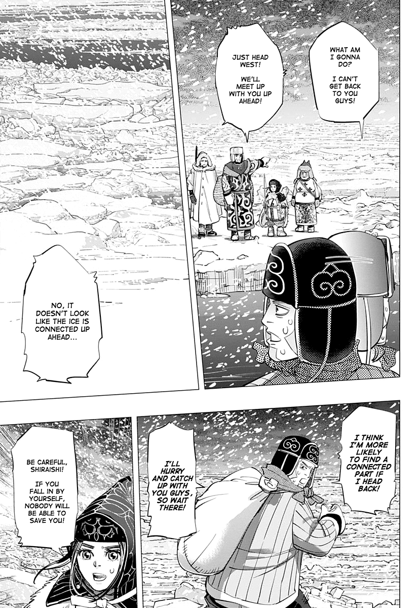Golden Kamui Chapter 184 page 9 - Chapter 184: Field of Drift Ice