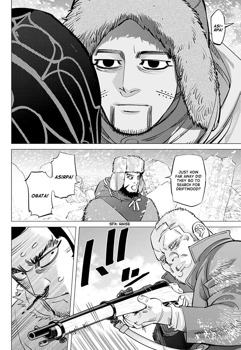 Golden Kamui Chapter 185 page 15 - Chapter 185: Reunion