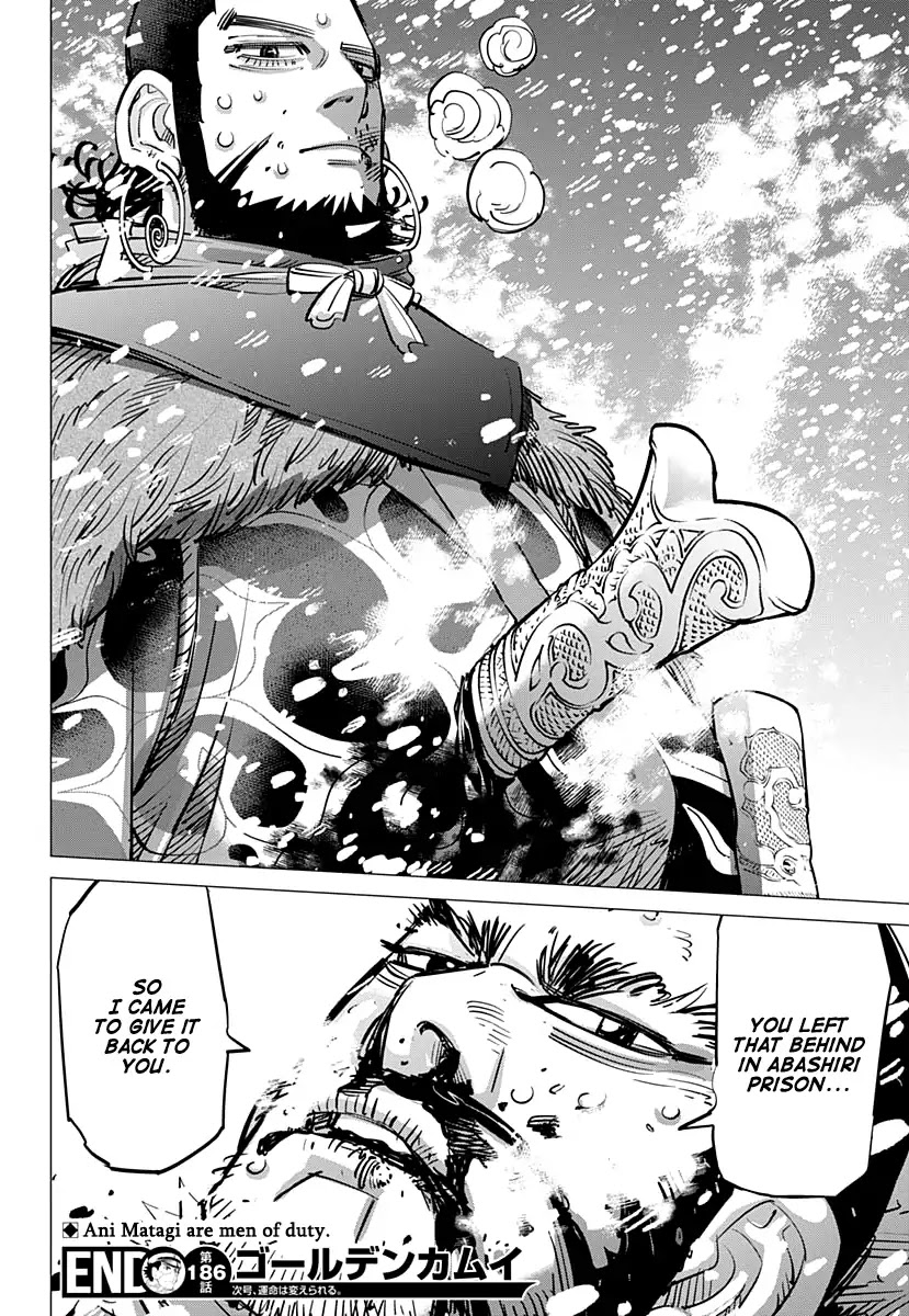Golden Kamui Chapter 186 page 19 - Chapter 186: Something Left Behind