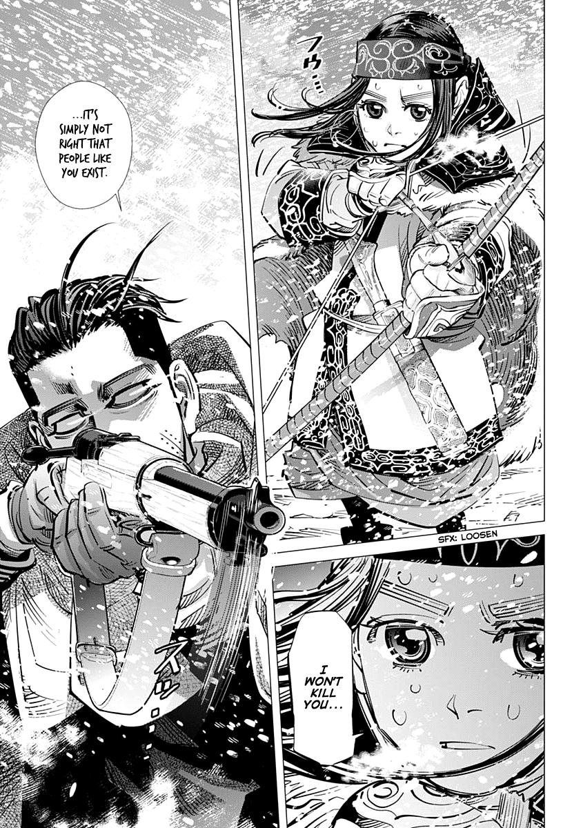 Golden Kamui Chapter 187 page 17 - Chapter 187: Impurity and Sin