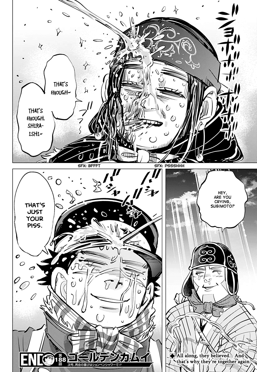 Golden Kamui Chapter 188 page 16 - Chapter 188: Live