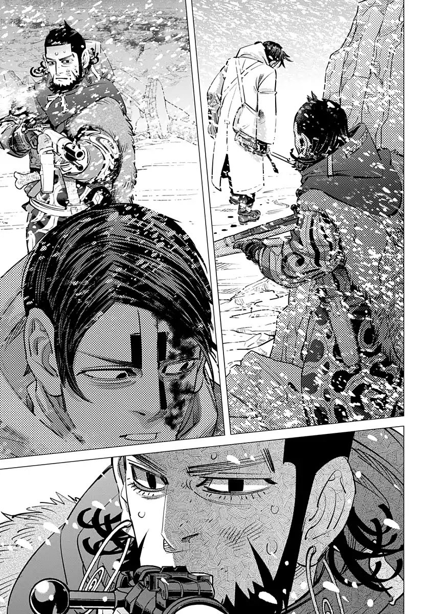 Golden Kamui Chapter 189 page 11 - Chapter 189: Trail of Blood