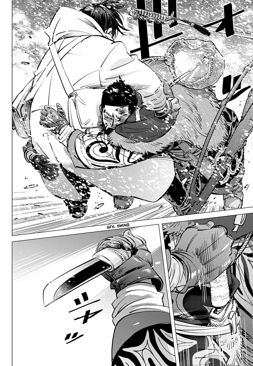 Golden Kamui Chapter 189 page 16 - Chapter 189: Trail of Blood