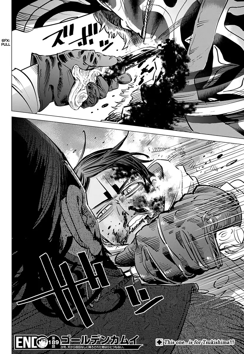 Golden Kamui Chapter 189 page 18 - Chapter 189: Trail of Blood