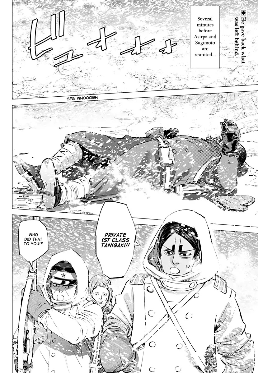 Golden Kamui Chapter 189 page 2 - Chapter 189: Trail of Blood