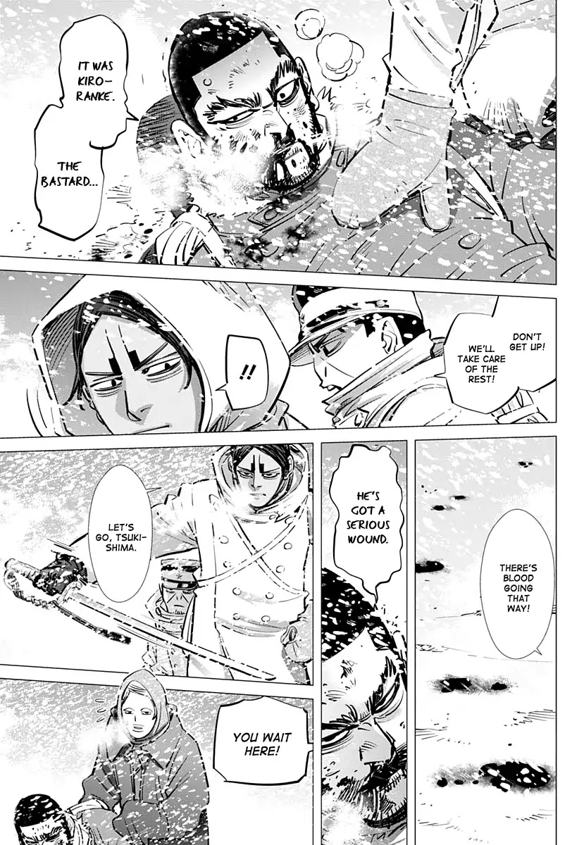 Golden Kamui Chapter 189 page 3 - Chapter 189: Trail of Blood